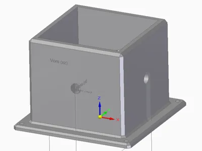 Feet for 90mm aluminum profiles