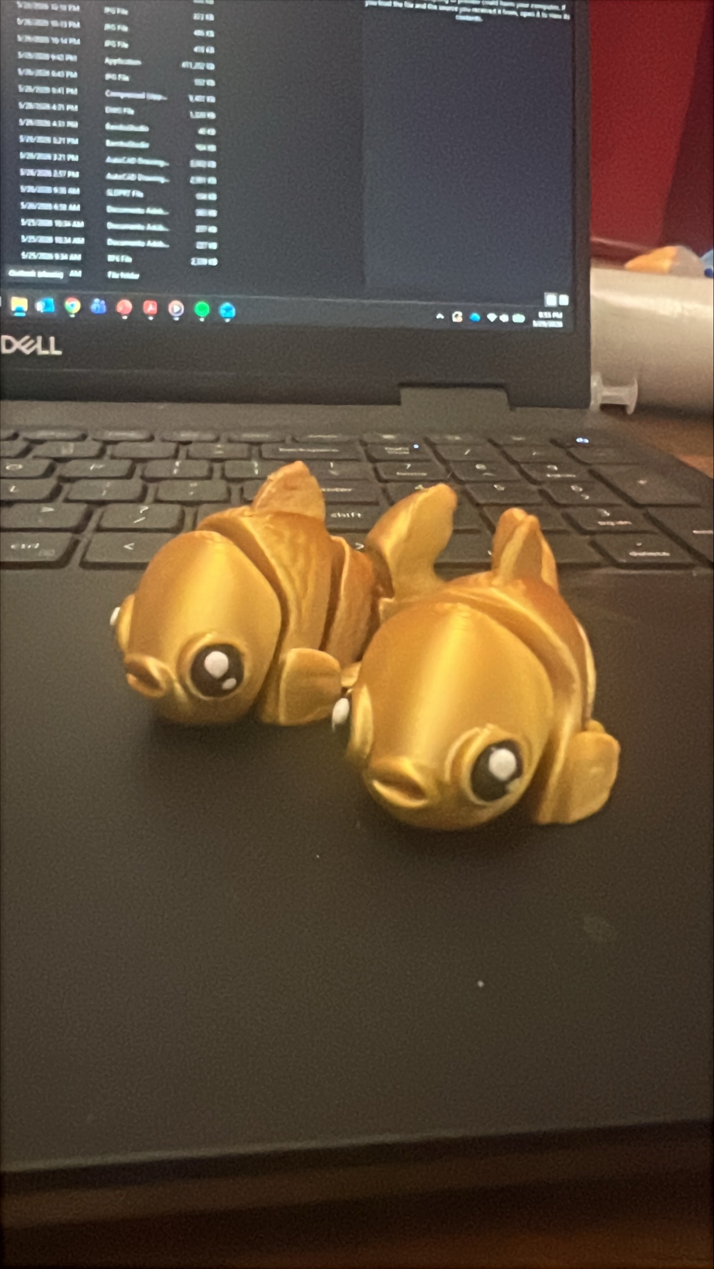 Miniatura 5 do modelo 3D Flexy Mini Goldfish