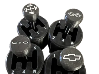 Shift Knobs - Corvette, Chevy, GTO, and Barbells