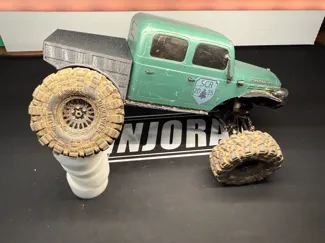 scx24 Power Wagon dovetail/pinched bed