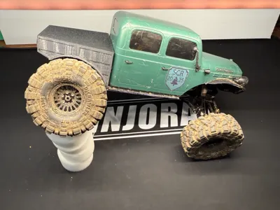 scx24 Power Wagon dovetail/pinched bed