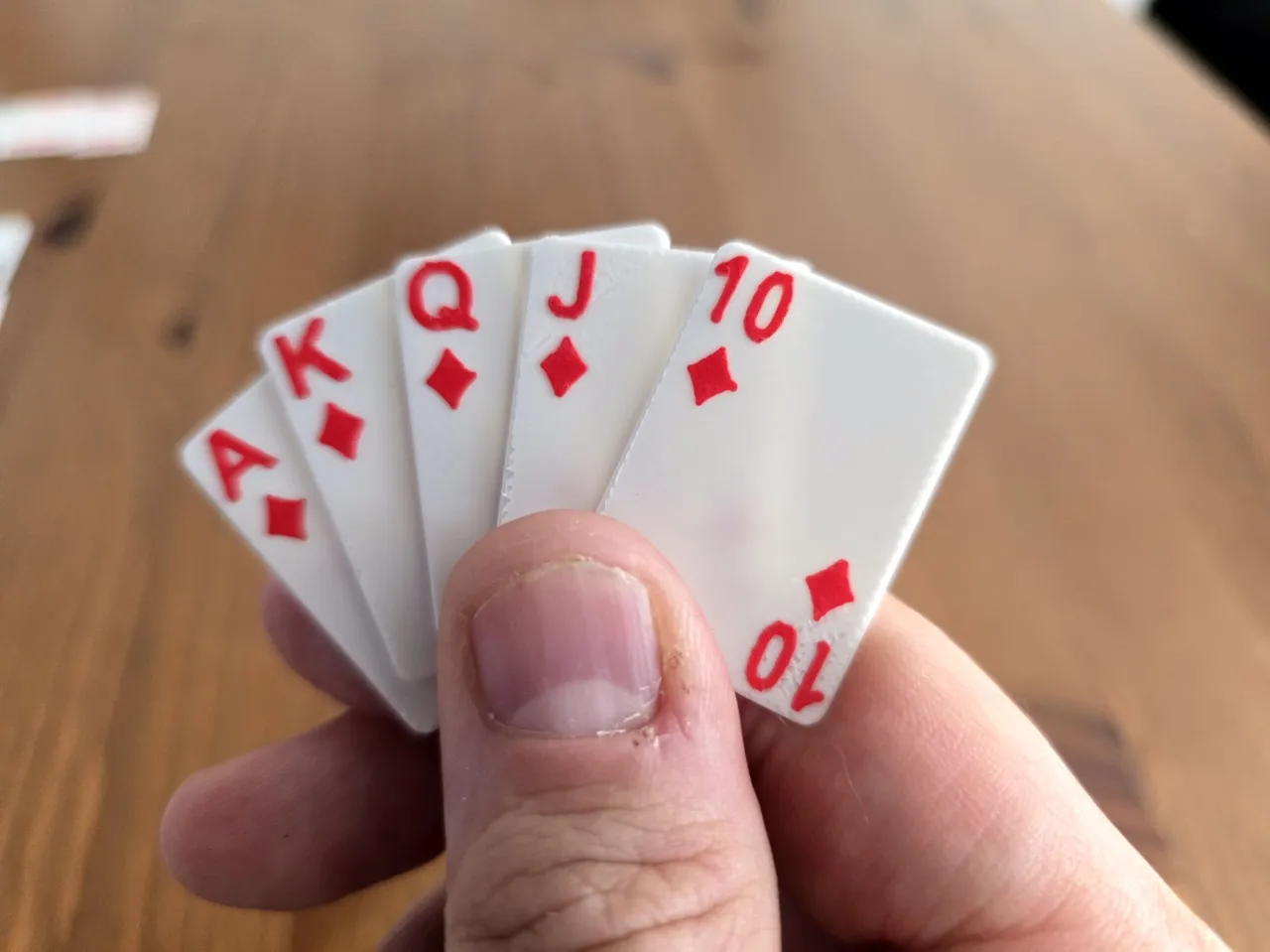 Mini Travel Playing Cards view 2