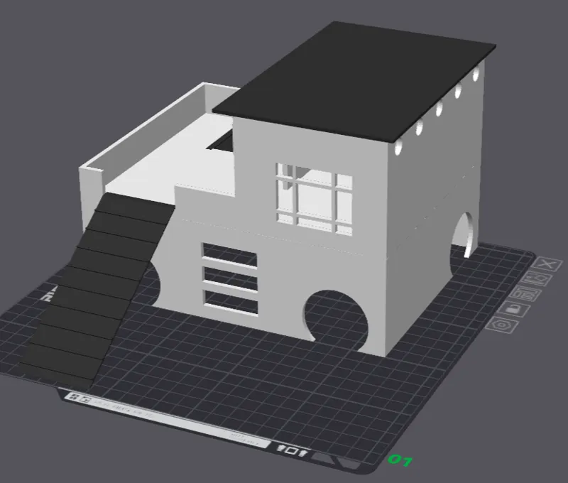 Modern Hamster House