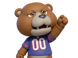 Staley Da Bear Chibi