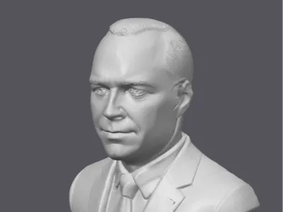 Karol Nawrocki bust