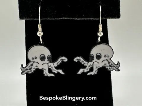 Octopus Earrings