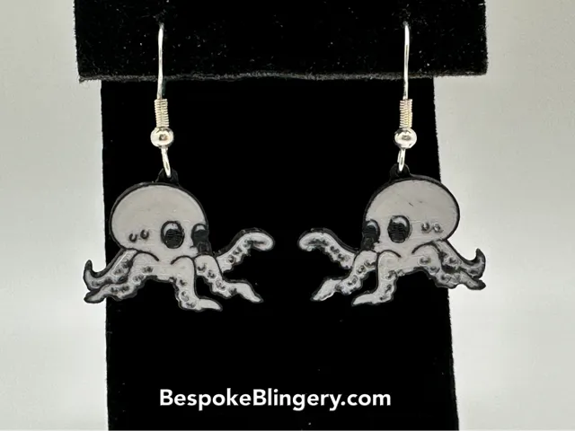 Octopus Earrings