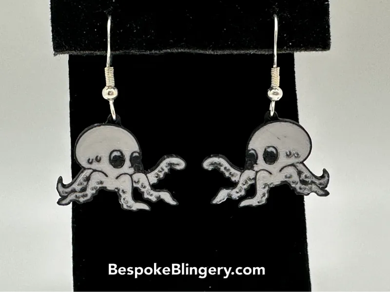 Octopus Earrings