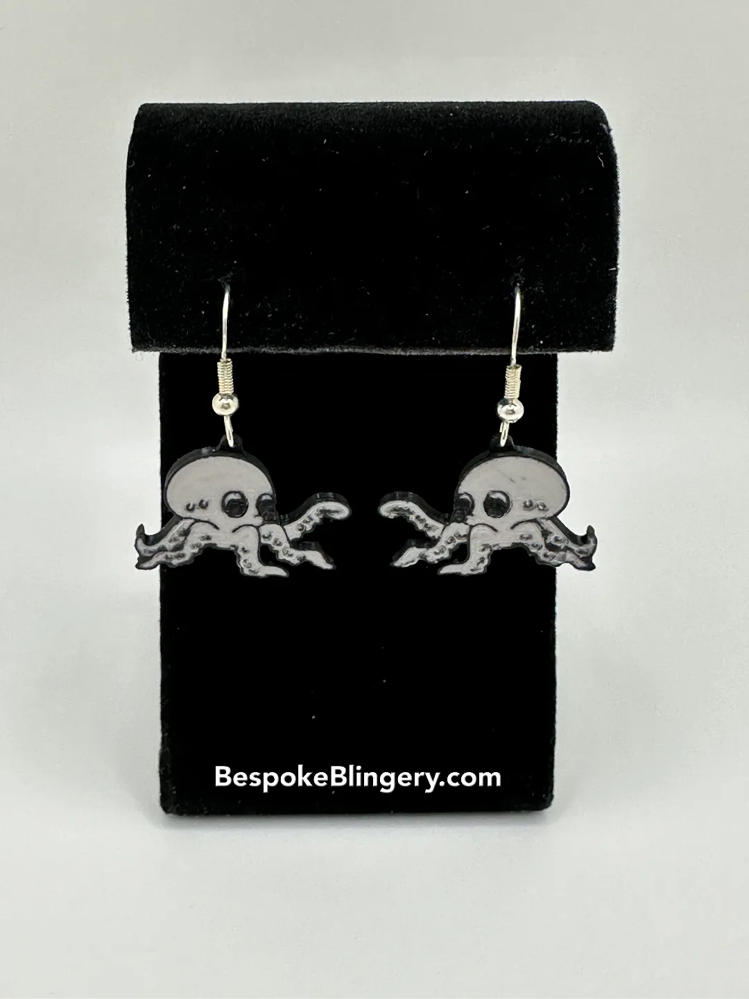 Octopus Earrings view 2