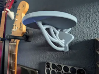 Smart organic shelf with cable management