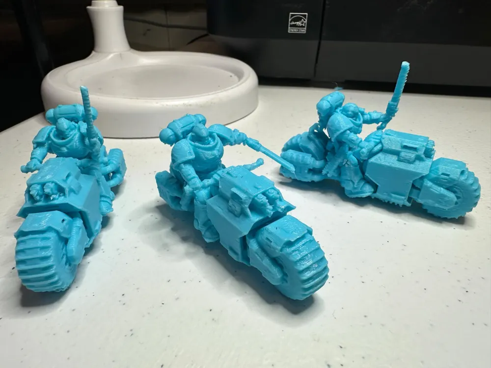 Space Marine Outriders by Mikey Clark - MakerWorld
