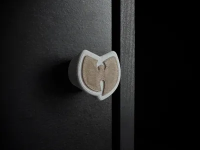 Wu tang clan Logo Drawer / Door Knob WUTANG