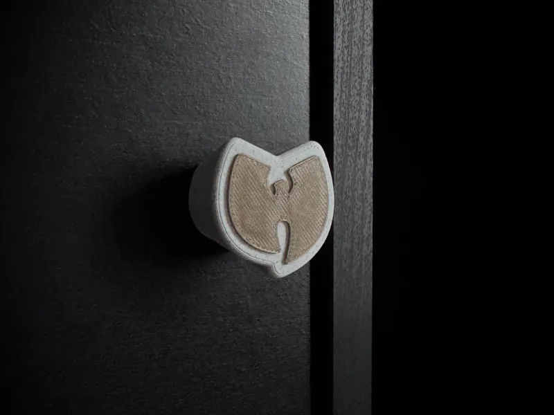 Wu tang clan Logo Drawer / Door Knob WUTANG