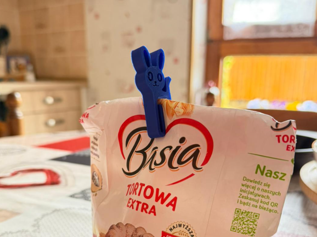 Adorable Bunny Bag Clip - Freshness Seale