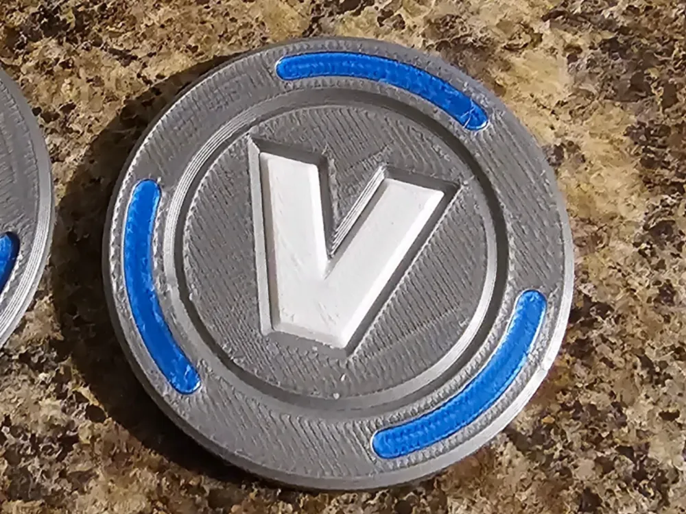V-Buck From fortnite by thamitchsta MakerWorld: Download Free 3D Models for Fortnite V Bucks Printable Free