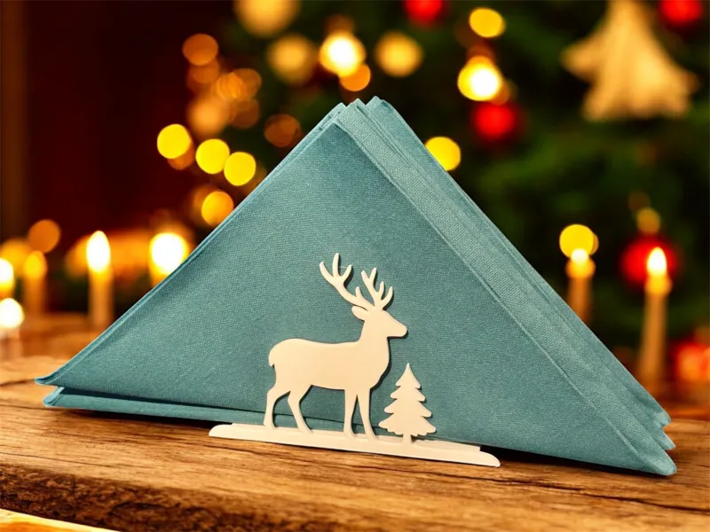Christmas napkin holder