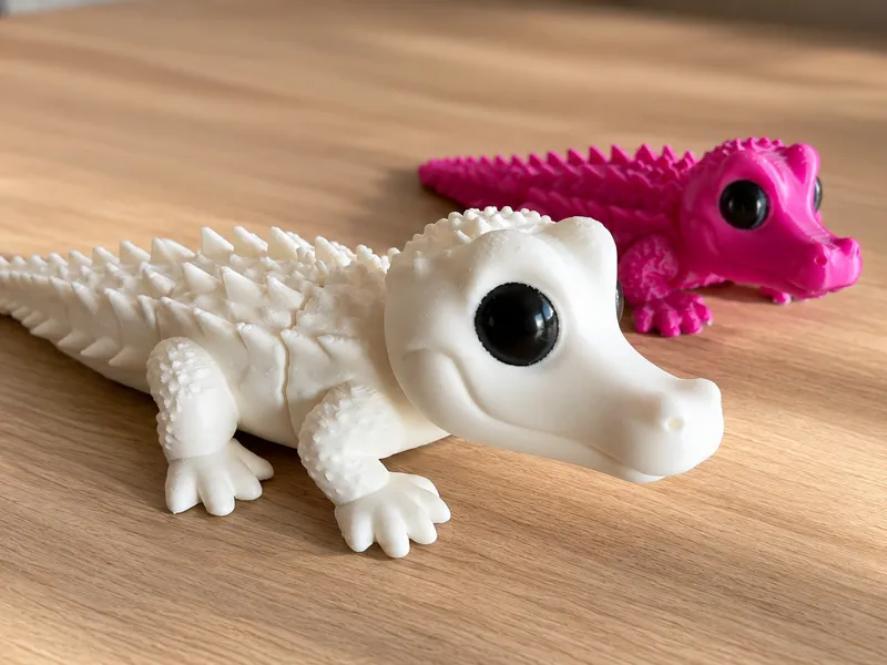 Flexi Chibi Crocodile – Articulated Cute Croc