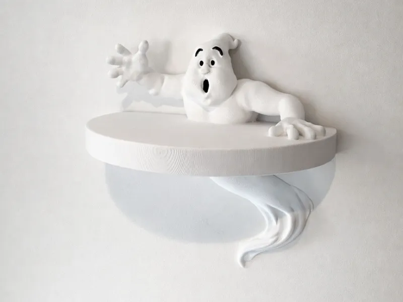 Mooglie "No-Ghost" Logo Wall Shelf 