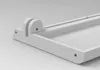 240mm base with connecting screw holes for the base