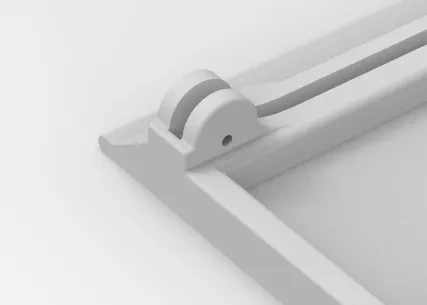 Miniatura 11 do modelo 3D 桌面立式 宜家 洞洞板V2 