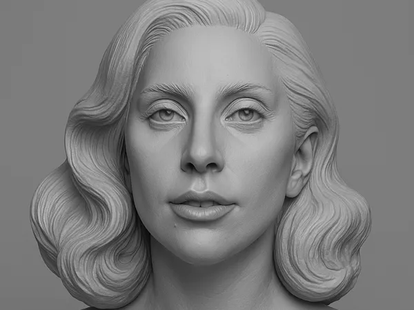 Buste Lady Gaga