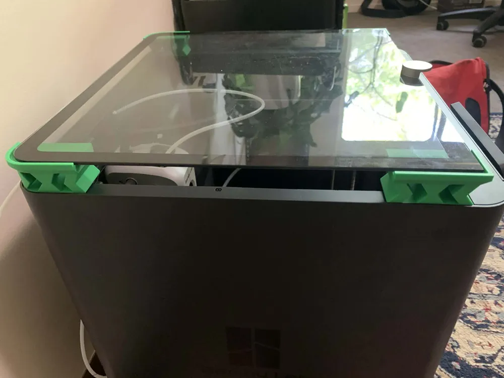 Bambu Lab P1S Glass Risers - Free 3D Print Model - MakerWorld