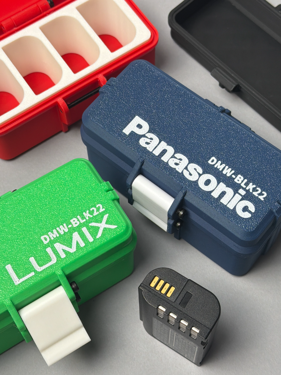 Panasonic DMW-BLK22 Flexible Battery Case - Free 3D Print Model