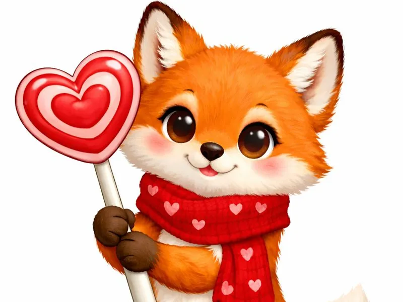 Valentines Fox