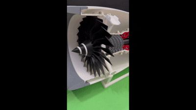 Motorized Jet Engine Upgrade - Free 3D Print Model - MakerWorld