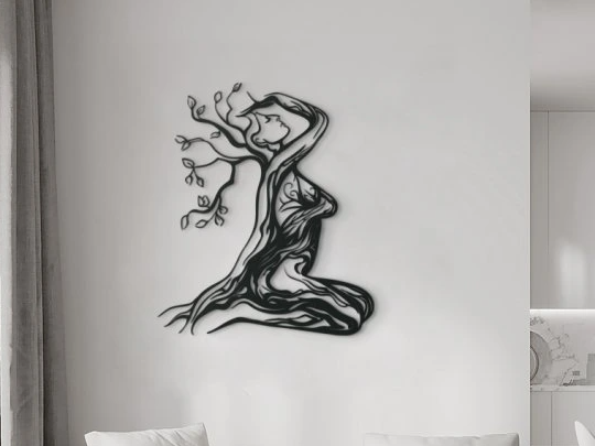 3D Wall Sticker Mother Nature