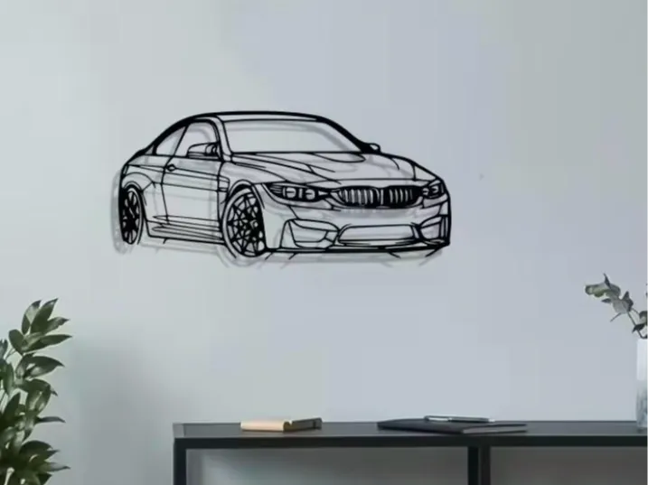 BMW M4 Coupe (F82 generation) Wall Art