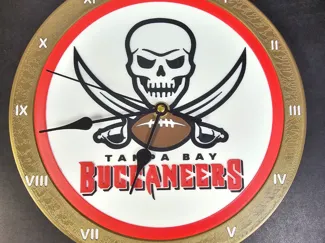 Buccaneers Clock