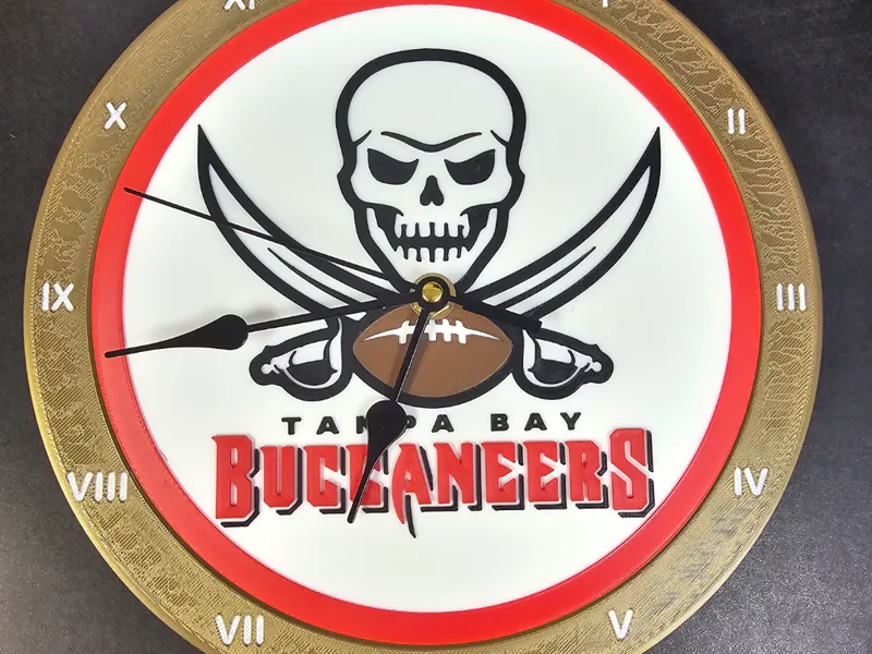 Buccaneers Clock