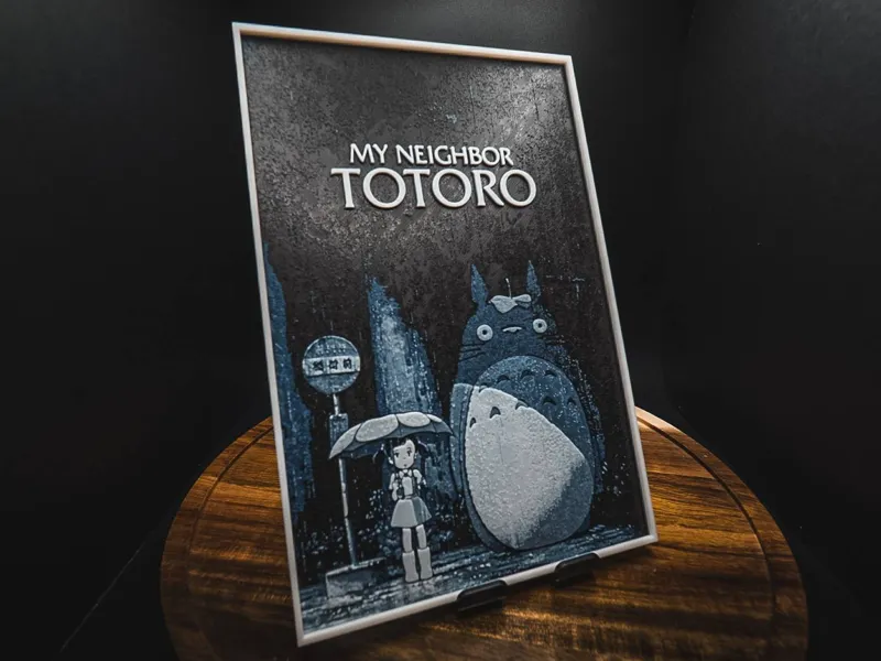 My Neighbor Totoro (Movie Poster - HueForge)