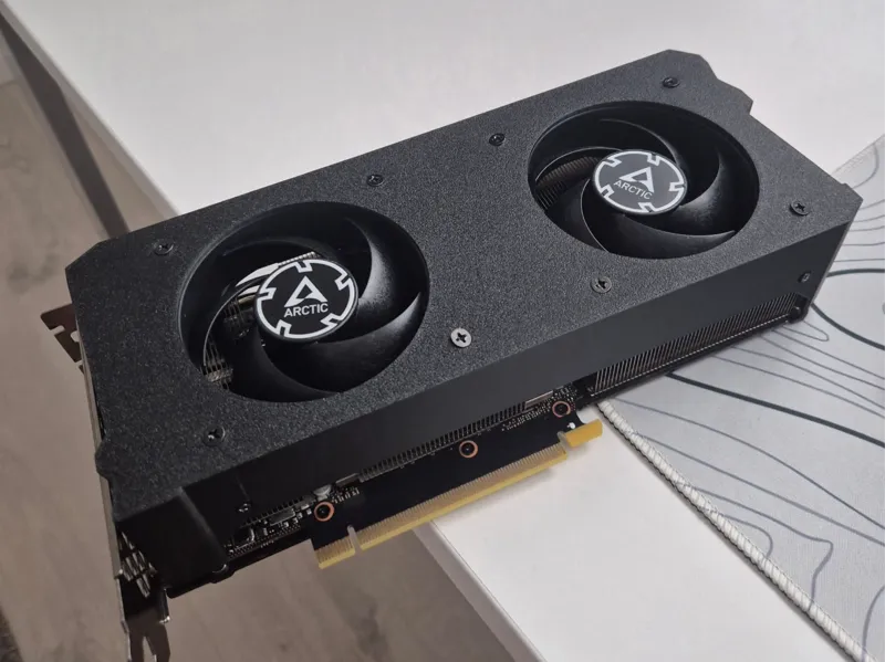 Inno 3d RTX 3060 ti 2x Lüfter Mod