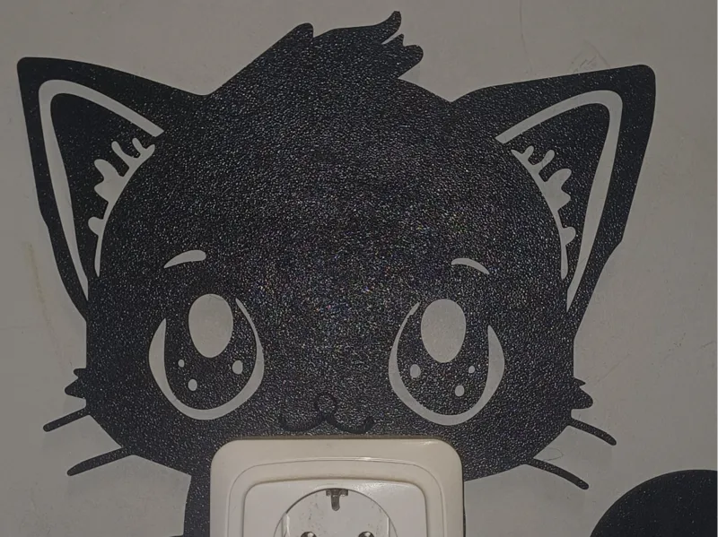 Cute Kitty Socket Decoration