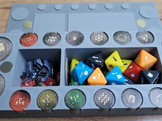 Warcrow the Wargame Token Box - alternate