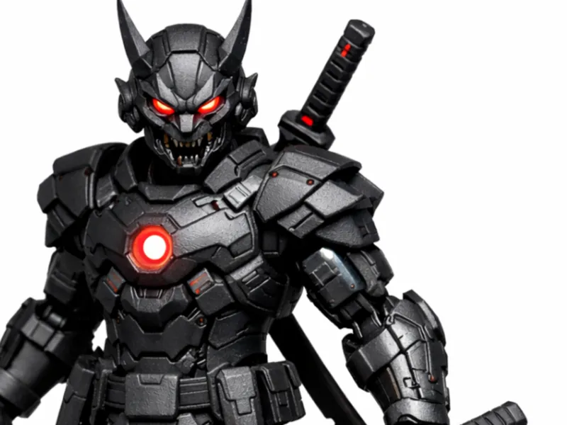 Samuri Action Figure (single color)
