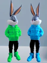 Фигурка Bugs Bunny в уличен стил