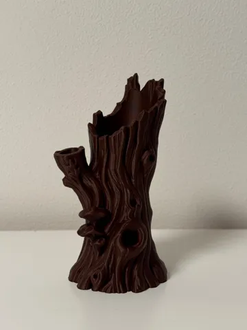 Jarrón decorativo: Woodland Tree Trunk Vase / Decorative Holder — vista de referencia 3