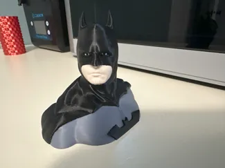 Colored Batman Bust