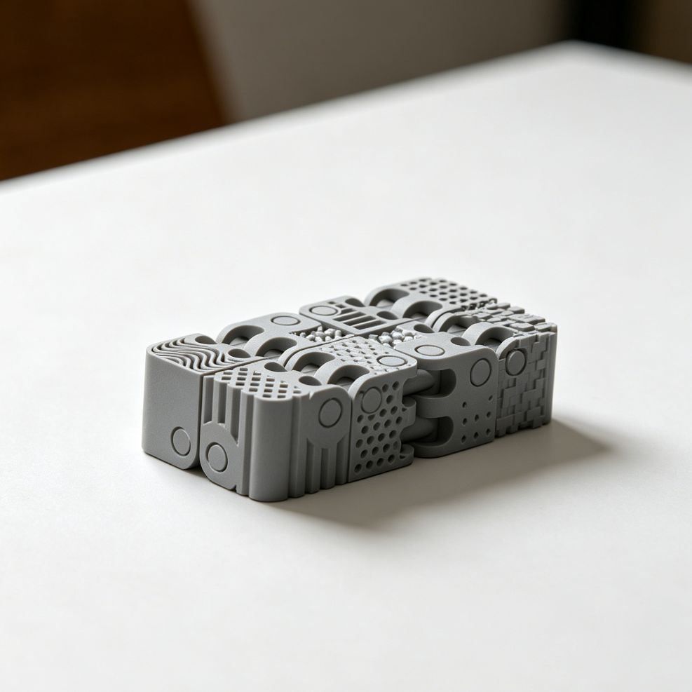 Miniatura 2 do modelo 3D Infinity Fidget Cube