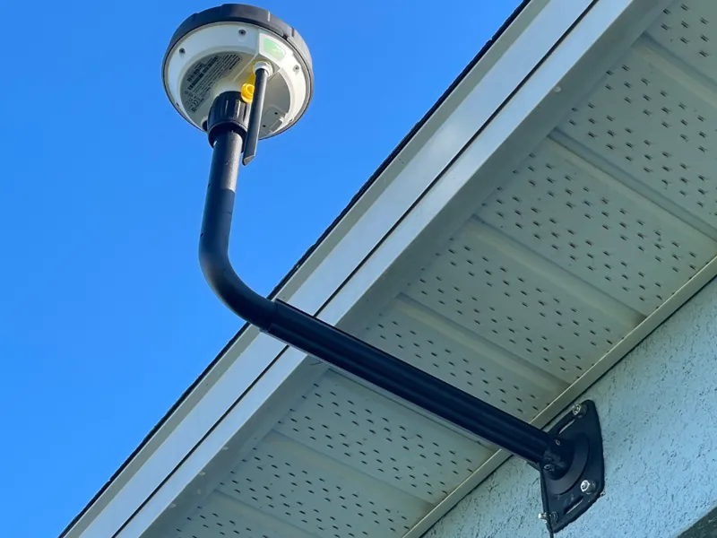 power cord sleeve for the Mammotion's RTK antenna