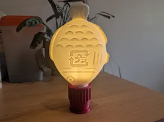 Soy Fish Lamp with E14 Socket Holder