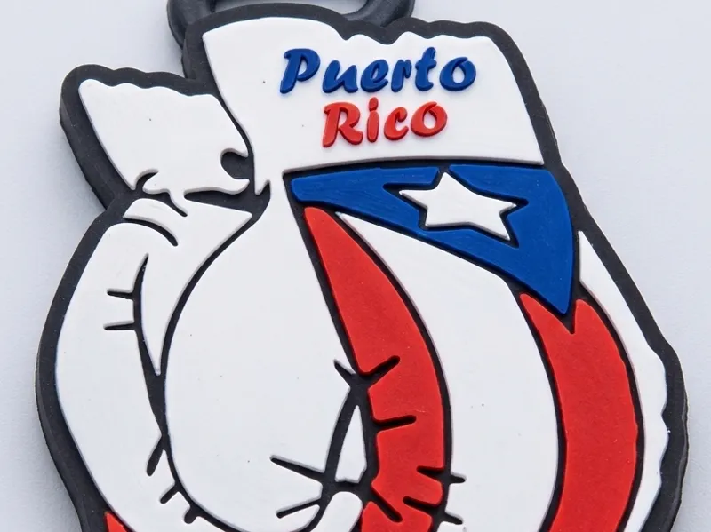 Puerto Rican Boxing Gloves Hype Chain