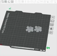 size3cm，enable ironing-0.2mm layer, 2 walls, 15% infill