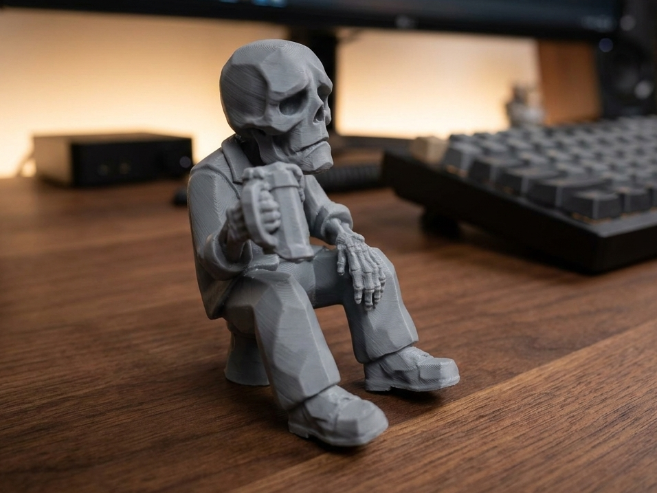 SKELETON DESKTOP BUDDY COMPAGNO DA SCRIVANIA 