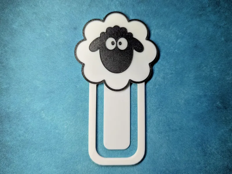 Cute Sheep Bookmark