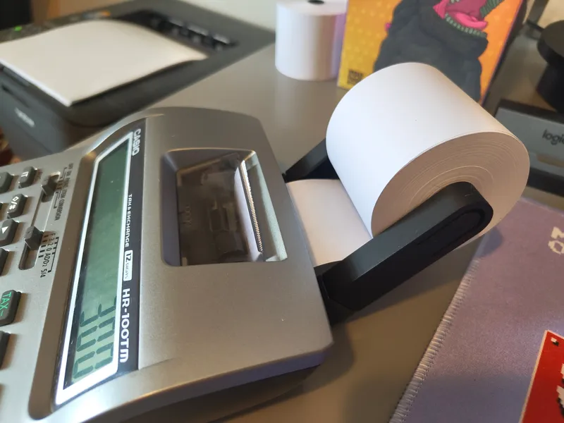 Printing Calculator Roller Arms