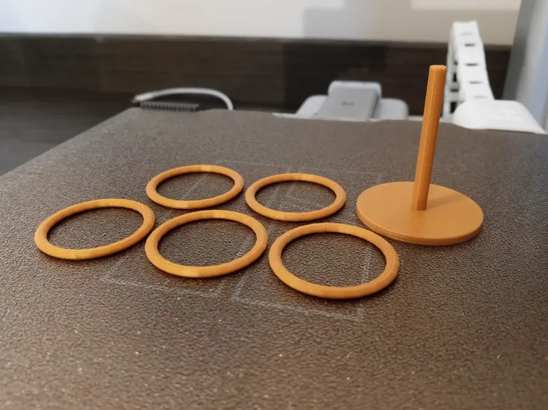 Desktop Ring Toss Game